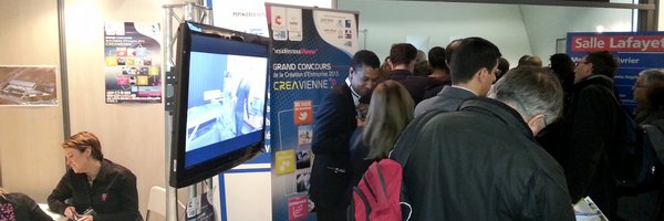 Stand Créa'Vienne au Salon des Entrepreneurs